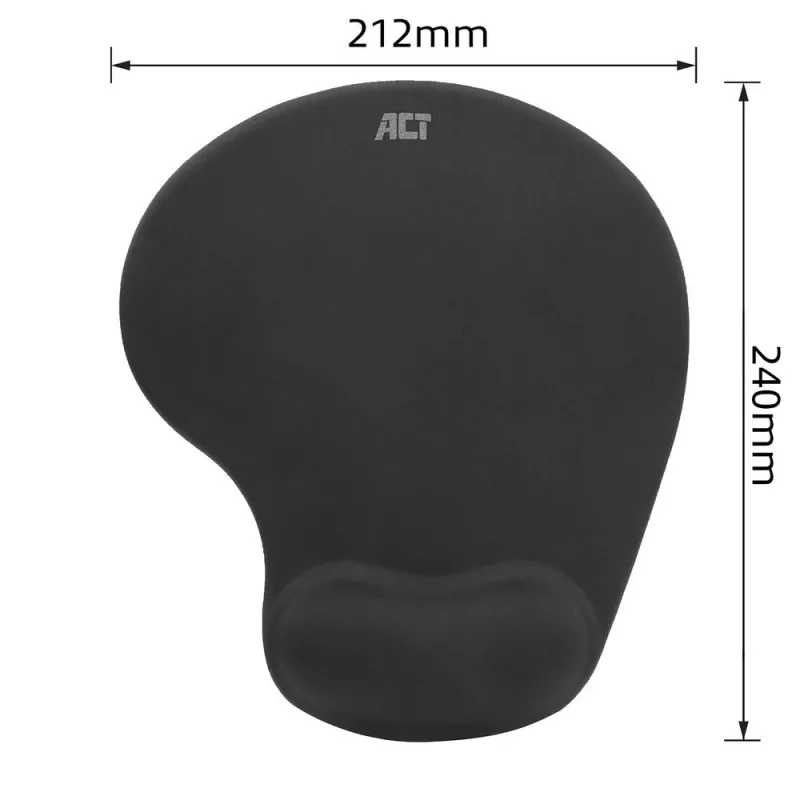 Tappetino per mouse ACT Ergonomic AC8010 con poggiapolsi