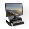 Supporto per monitor ACT AC8200 regolabile in altezza un cassetto nero