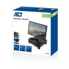 Supporto per monitor ACT AC8200 regolabile in altezza un cassetto nero