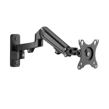 Supporto a parete per monitor ACT con molla a gas, 1 schermo, peso max. 7 kg