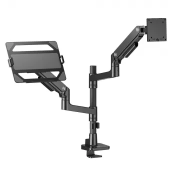 Braccio per laptop e monitor ACT AC8341 molla a gas nero 49 pollici