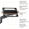 ACT AC8341 braccio per un monitor con supporto per laptop Office Premium, con molla a gas, montaggio su palo