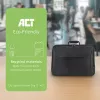 Borsa a tracolla ACT Office per laptop fino a 16,1 inch in bottiglie di plastica riciclata