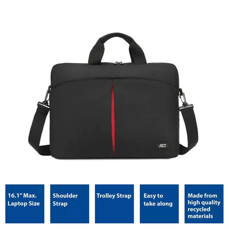 Borsa a tracolla ACT City per laptop fino a 16,1