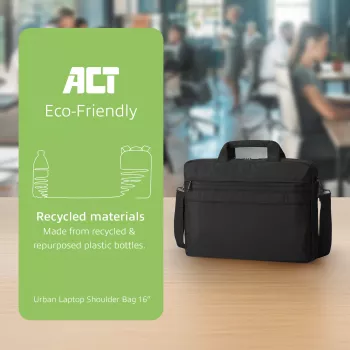 Borsa a tracolla ACT Urban per laptop fino a 16
