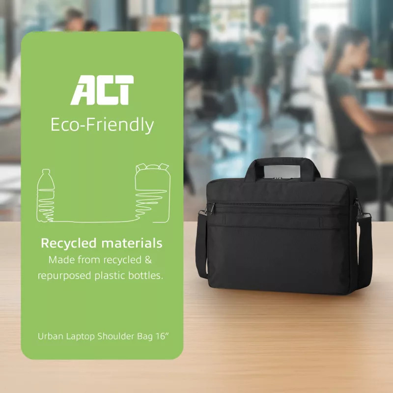 Borsa a tracolla ACT Urban per laptop fino a 16