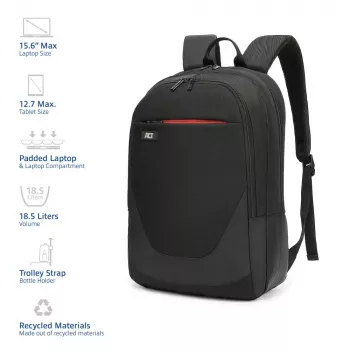 Zaino ACT Suburb per laptop fino a 15,6