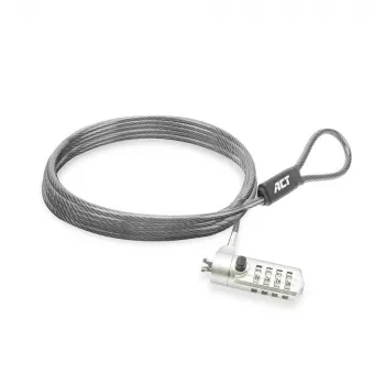Lucchetto per laptop ACT Nano con combinazione numerica cavo 2 m
