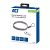 Lucchetto per laptop ACT Nano con combinazione numerica cavo 2 m