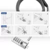 Lucchetto per laptop ACT Nano con combinazione numerica cavo 2 m