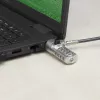 Lucchetto per laptop ACT Wedge con combinazione numerica metallizzato cavo 2 m