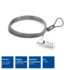 Lucchetto per laptop ACT Wedge con combinazione numerica metallizzato cavo 2 m