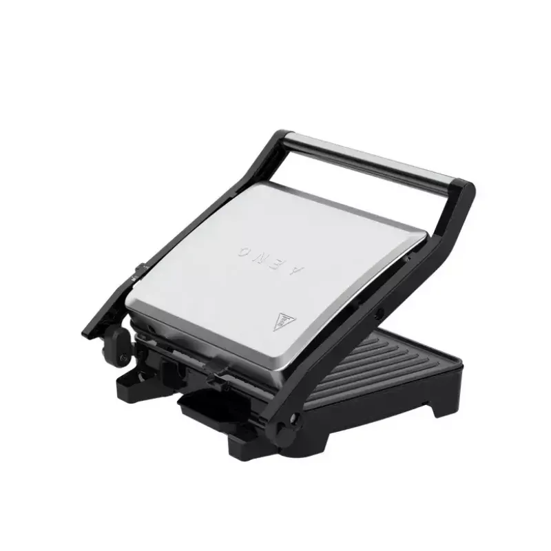 Griglia di contatto AENO EG2 — 2000 W, rettangolare, acciaio inox/nero, 345×327 mm