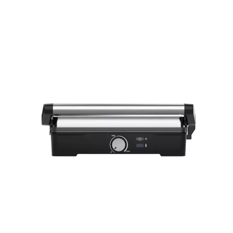 Griglia di contatto AENO EG2 — 2000 W, rettangolare, acciaio inox/nero, 345×327 mm