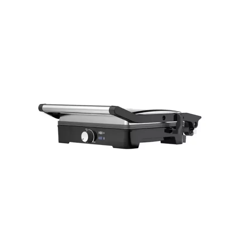 Griglia di contatto AENO EG2 — 2000 W, rettangolare, acciaio inox/nero, 345×327 mm