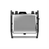Griglia di contatto AENO EG2 — 2000 W, rettangolare, acciaio inox/nero, 345×327 mm