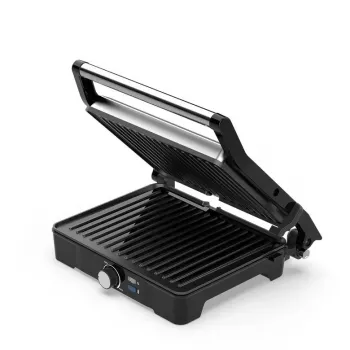 Griglia di contatto AENO EG2 — 2000 W, rettangolare, acciaio inox/nero, 345×327 mm