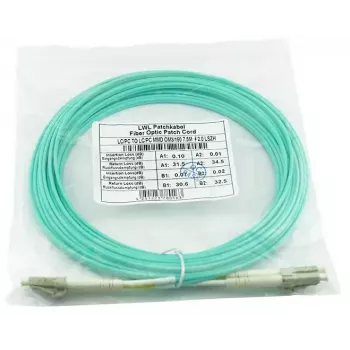 Cavo in fibra ottica BlueOptics AJ839A 50 m LC OM3 aqua