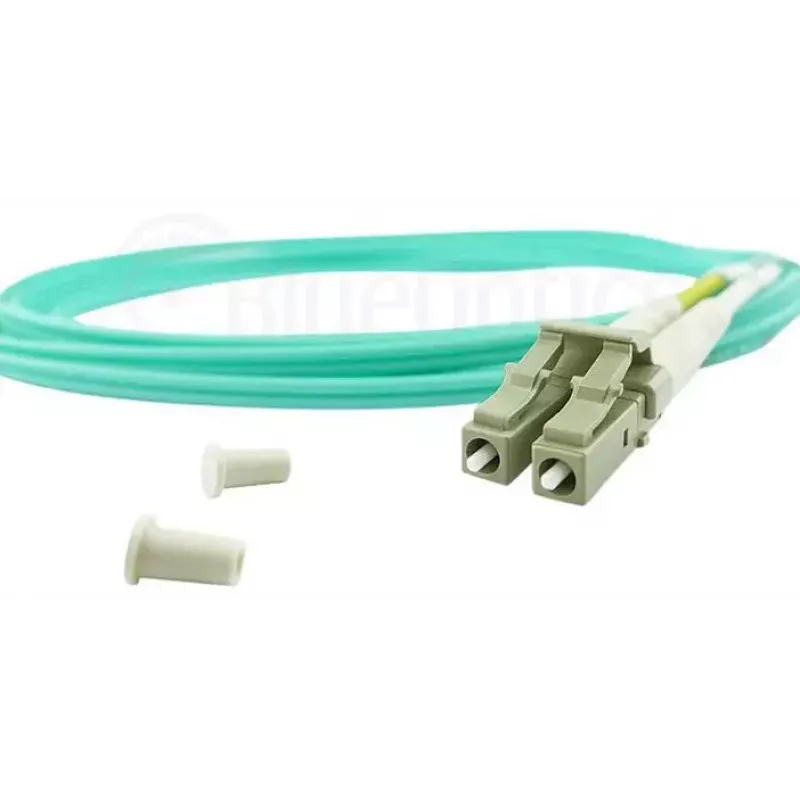 Cavo in fibra ottica BlueOptics AJ839A 50 m LC OM3 aqua