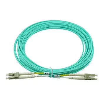 Cavo in fibra ottica BlueOptics AJ839A 50 m LC OM3 aqua