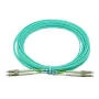 Cavo in fibra ottica BlueOptics AJ839A 50 m LC OM3 aqua