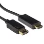 Adattatore cavo video ACT AK3992 5m DisplayPort su HDMI nero
