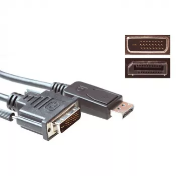ACT cavo adattatore 1,8 metri DisplayPort maschio su DVI maschio