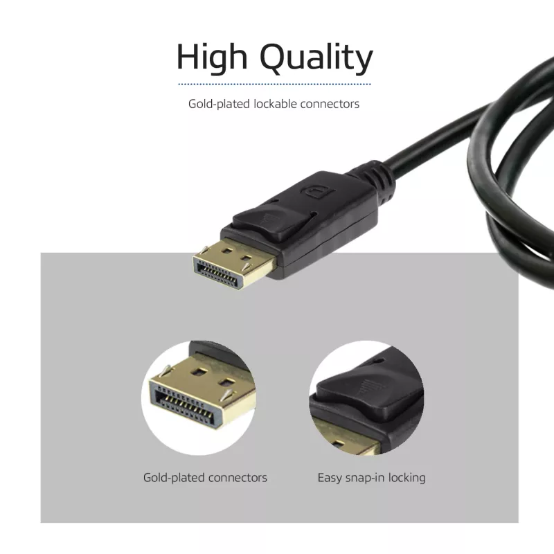 ACT cavo DisplayPort 1.4 1 metro 8K maschio – maschio