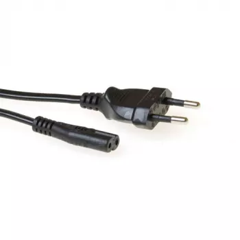 Cavo di alimentazione spina Euro - connettore femmina C7 nero 1,5 m ACT Powercord