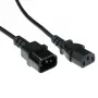 ACT Powercord C13 - C14 nero 1,2 m