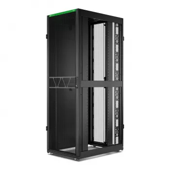 APC NetShelter SX rack per server Gen 2, 48U, 2258H x 750W x 1070D mm, con pareti laterali, nero