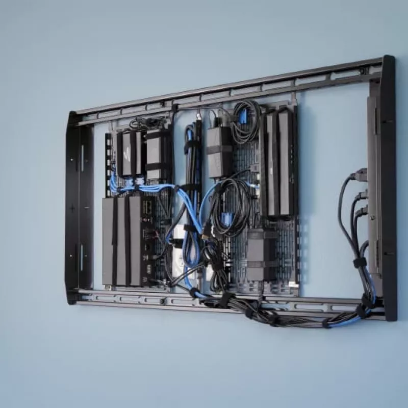 Chief AS3LD Tempo Supporto a parete piatto per display da 49-86 pollici, nero, max 90,7 kg
