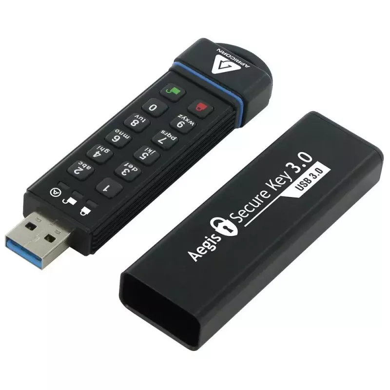 Chiavetta USB Apricorn 120 GB USB Type-A Aegis Secure Key 3.0