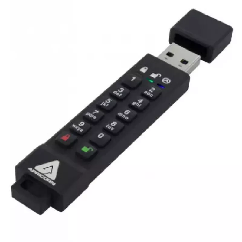 Chiavetta USB Apricorn 64GB USB Type-A 3.2 Gen 1 Aegis Secure Key 3z