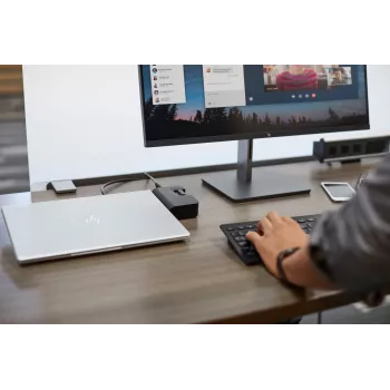 HP UltraSlim docking station nero