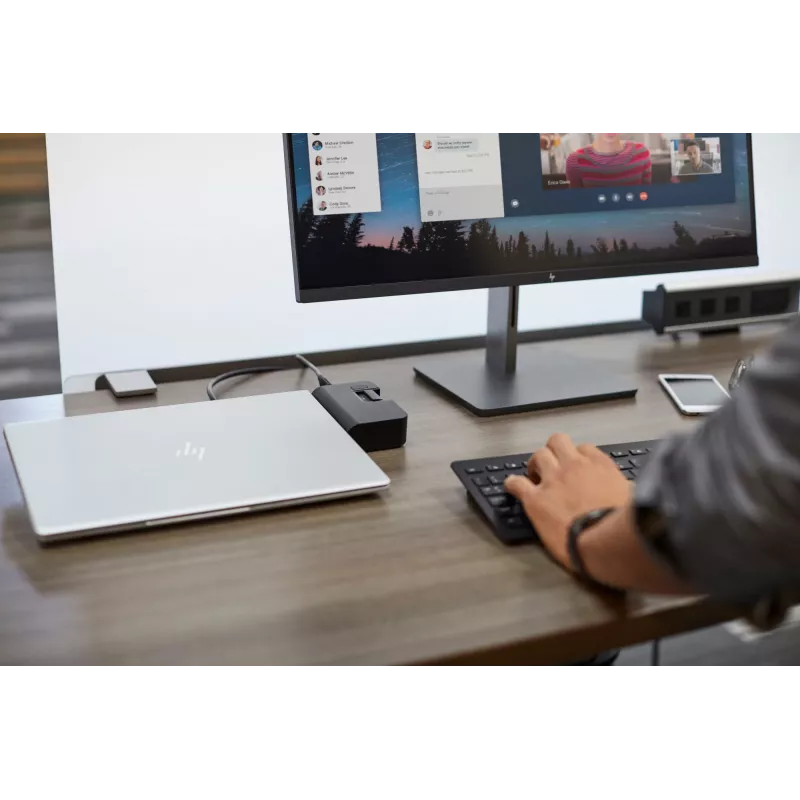 HP UltraSlim docking station nero