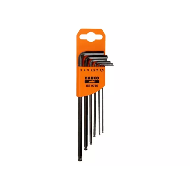Set di chiavi a brugola a L Bahco BE-9765 6 pezzi