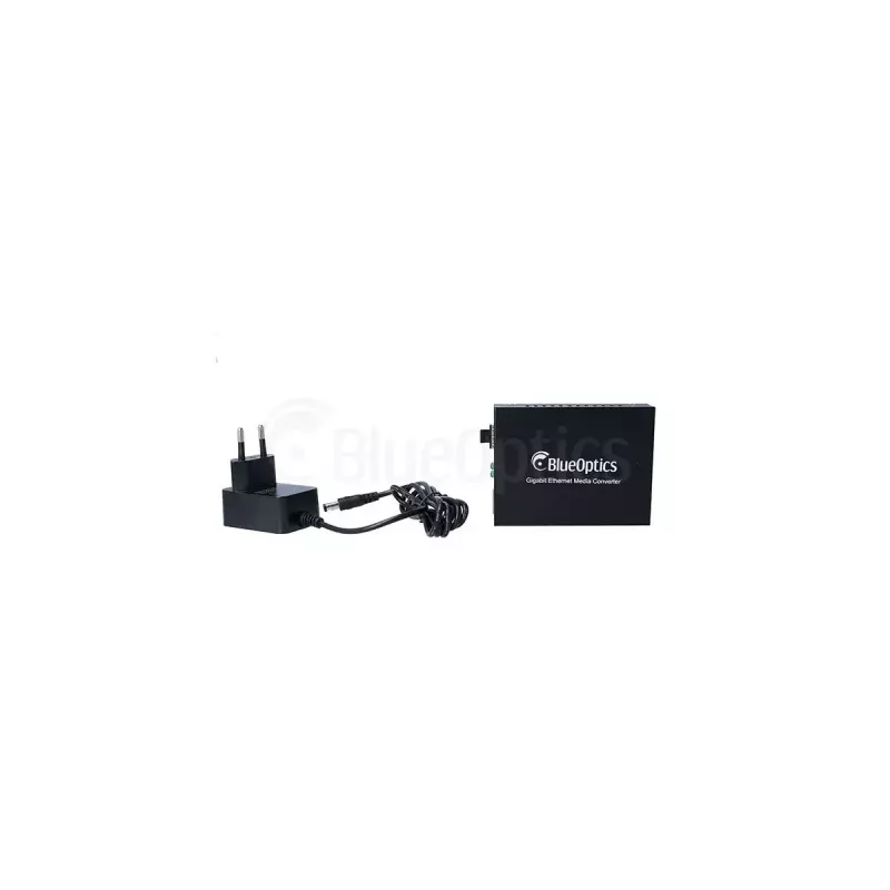 Convertitore di media di rete BlueOptics BLMC001 1000 Mbit/s nero