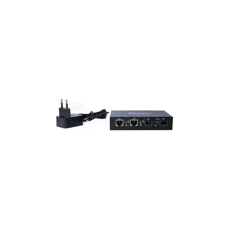 Convertitore di media di rete BlueOptics BLMC003 1000 Mbit/s single-mode nero