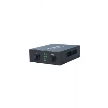 Convertitore di media di rete BlueOptics BLMC004 1000 Mbit/s single-mode nero