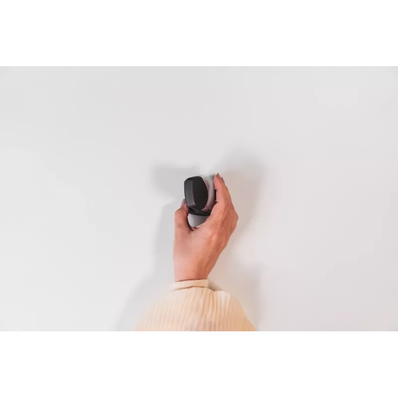 BakkerElkhuizen DXT 2 Precision Mouse Wireless, ambidestro, design verticale, laser, RF Wireless + Bluetooth, 2000 DPI, nero, grigio