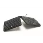 BakkerElkhuizen Goldtouch Travel Go2 con filo DE Qwertz, mini, con filo, USB, switch a forbice, QWERTZ, nero