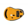 BakkerElkhuizen PRF Mouse Wireless grigio scuro, per destrimani, design verticale, ottico, RF Wireless, 1600 DPI, nero, grigio