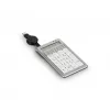 BakkerElkhuizen S-board 840 Numeric tastiera, USB, PC, 1,2 m, grigio chiaro, bianco