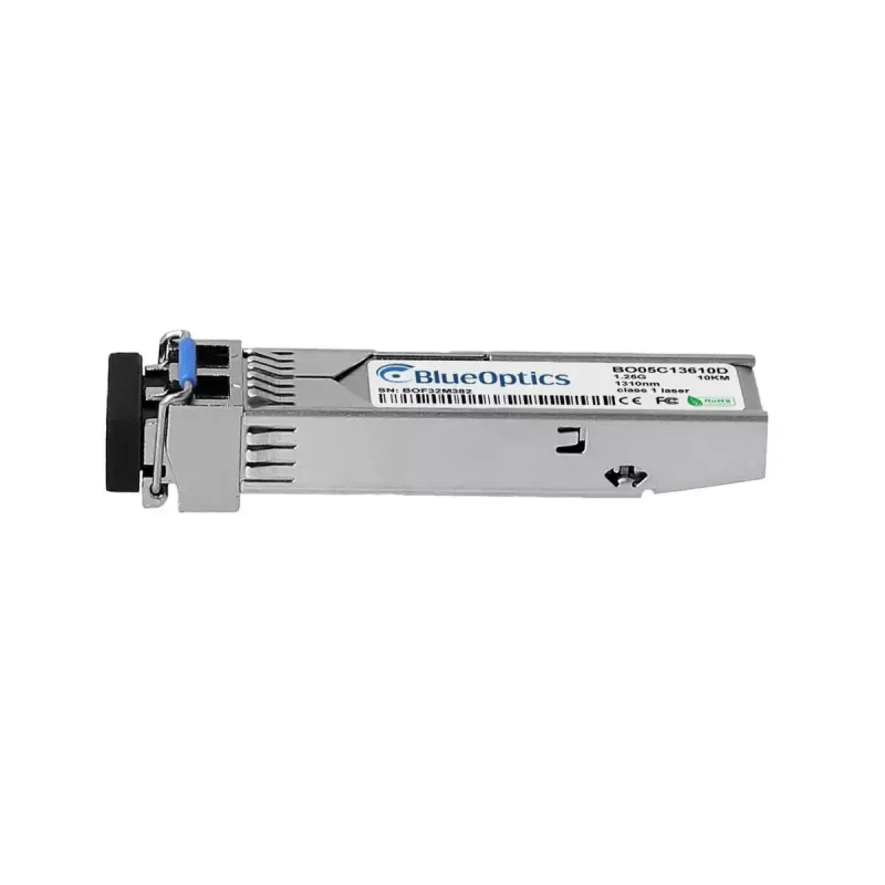 BlueOptics BO05C13610DIN transceiver SFP, 1000BASE-LX, LC Duplex, monomodale, 1310 nm, 10 km, industriale -40°C/+85°C, DDM