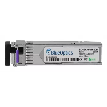 Modulo transceiver SFP BlueOptics BO15C4931620DIN 1250 Mbit/s fibra ottica