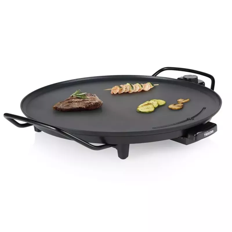 Tristar BP-2787 Circle Grill 2000W nero alluminio rotondo