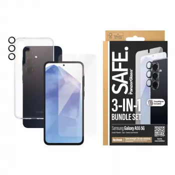 Pellicola protettiva PanzerGlass Samsung Galaxy A55 5G antigraffio e antiurto
