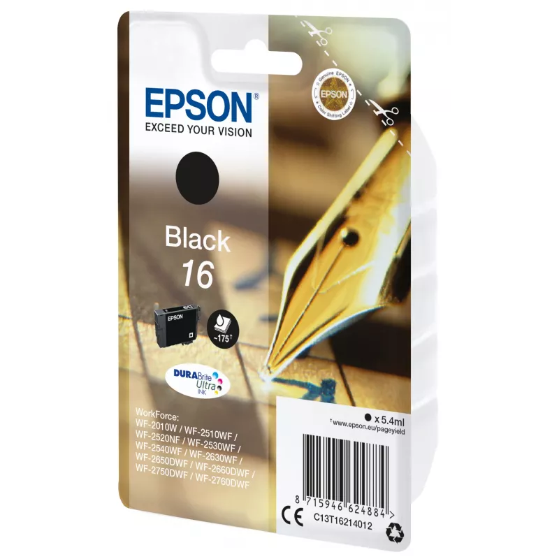 Epson Pen and crossword confezione singola nero 16 DURABrite Ultra inchiostro