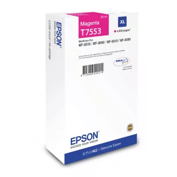 Cartuccia d'inchiostro Epson C13T755340 (originale) XL resa alta, magenta, 1 pz.